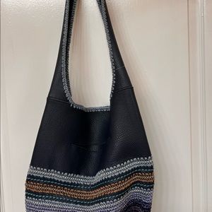 Navy summer Hobo bag.